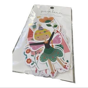 NIP Park Lane Paperie 24 JUMBO WASHI STICKERS Fairy Sparkle Castle Princess